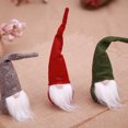thumbnail image 4 of Árbol de Navidad Muñeca Navidad Pequeño Santa Gnomo Juguete Decoración colgante Asistente Escritorio Encantador Festival Regalo de vacaciones Rojo + Gris + Verde kenally ZHF0242, 4 of 6