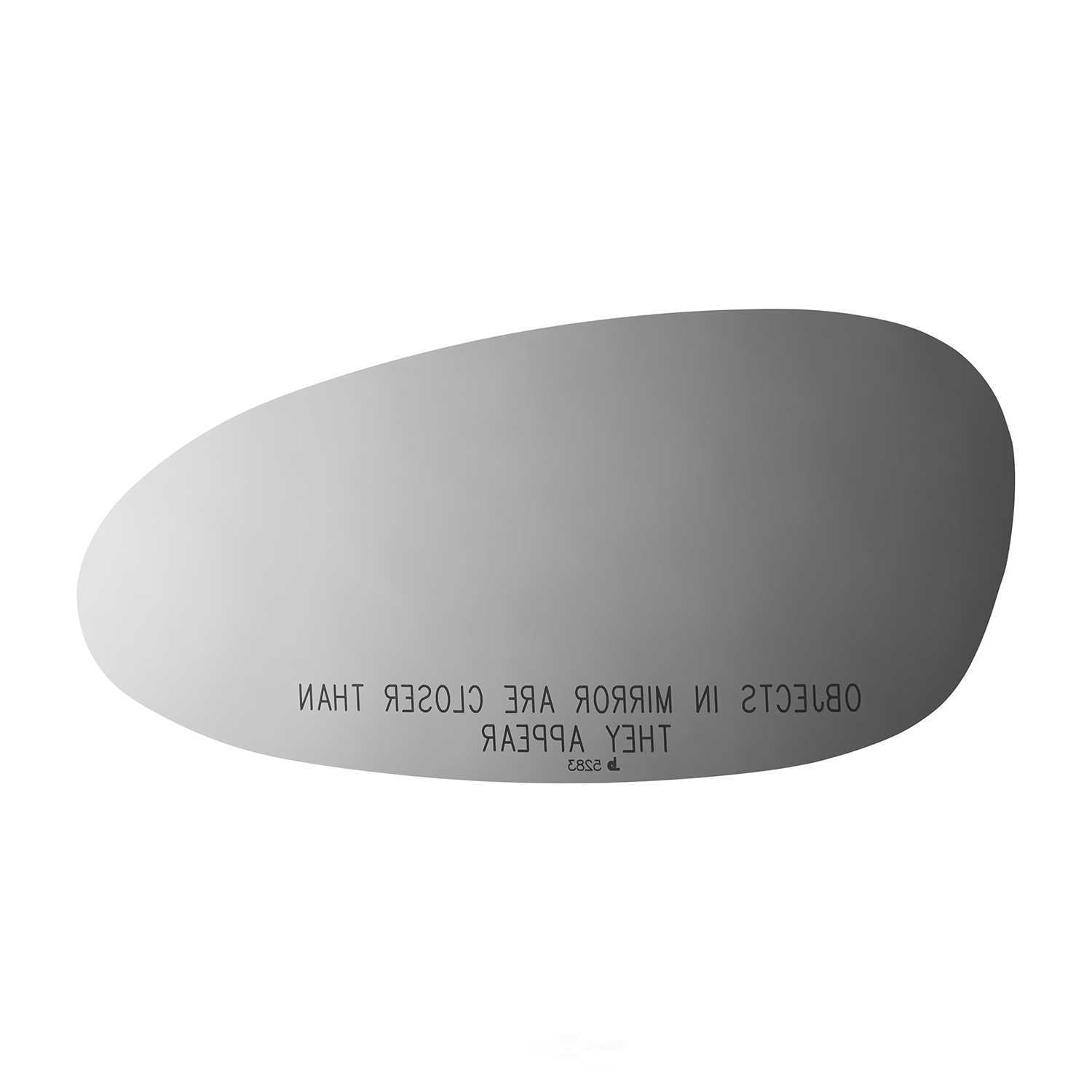 Burco Side View Mirror Replacement Glass - Clear Glass - 5283