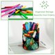 thumbnail image 3 of Organizador de escritorio compacto para bolígrafos: almacenamiento funcional de maquillaje y artículos de arte, hermoso tucán, 3 of 5