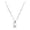 E, variant on Initial Necklaces for Women Silver Plated Letter Necklace Name Necklace with Initial Pendant Silver Jewelry
