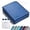Blue, variant on PROIRON Foldable Travel Yoga Mat 0.24" TPE, Folding Exercise Mat Non Slip for Yoga Pilates Camping Outdoors, Lightweight Packable, Blue