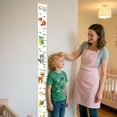 thumbnail image 5 of Growth Chart for Kids, Canvas Height Chart Ruler Removable Wood Hanging Wall Ruler Measurement Chart for Home Decoration (Dinosaur), 5 of 8