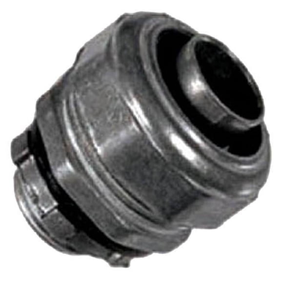 Topaz 476 Straight Liquidtight Connector, Die Cast Zinc, 2"