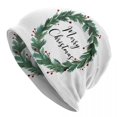 thumbnail image 1 of Gorros de Navidad para hombres y mujeres, gorros de punto, gorros cálidos, gorros de Papá Noel, regalo Unisex, lindo, familia, Navidad, Invierno, 1 of 4