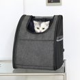 thumbnail image 4 of transportadora para perros y , bolsa de transporte portátil para animales , , animales , conejos, con bolsillos laterales, Yinane Portador de viaje para mascotas, 4 of 8