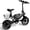 Black, variant on 14" Folding Electric Bike for Adults, 20 mph, 35 miles, 715W Motor, 330LBS Capacity with Basket, UL 2849 Certified