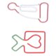thumbnail image 1 of Clips de oficina Bling Bling 100 piezas de clips de papel metálicos, 1 of 12