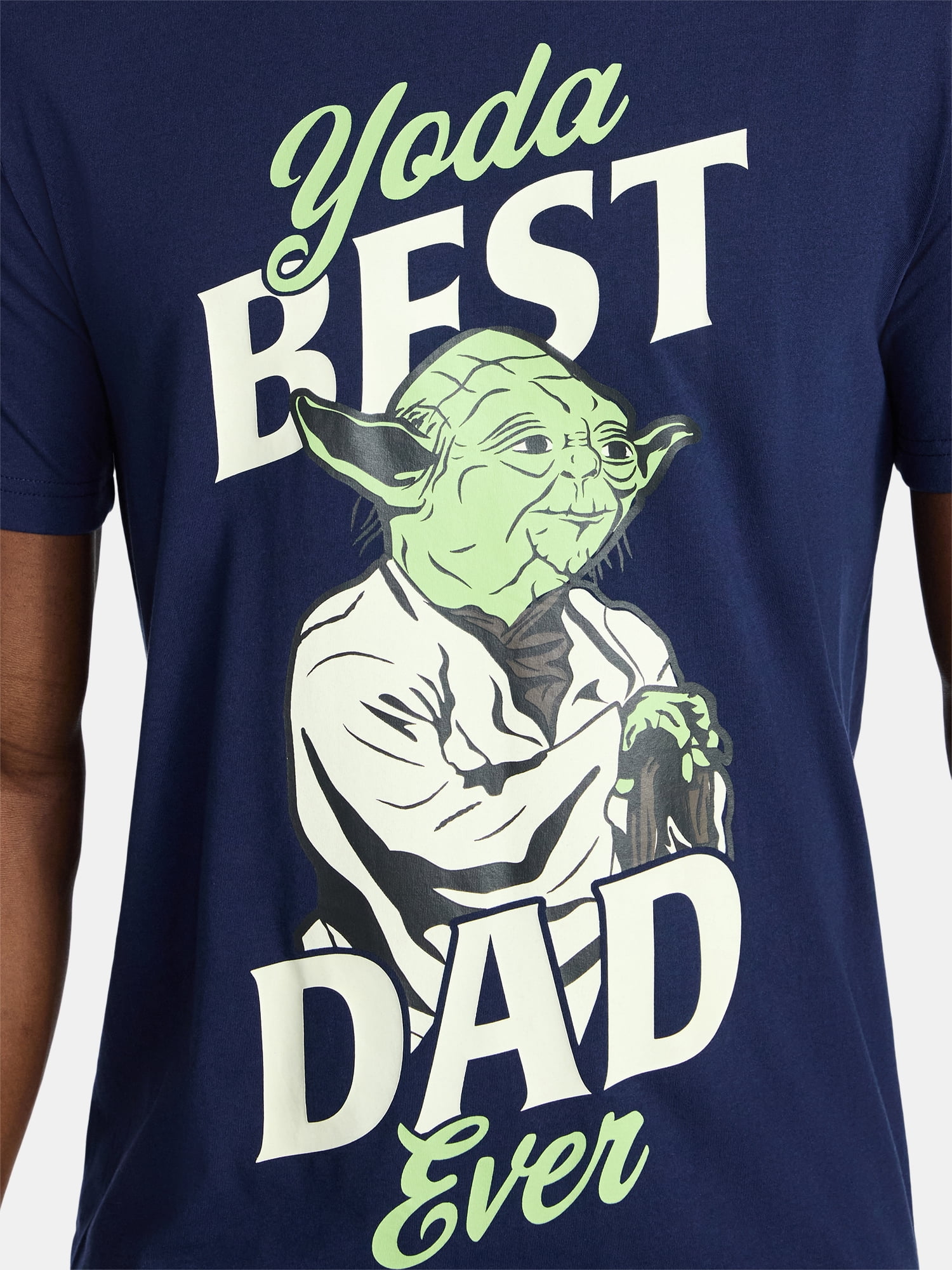 Star Wars Yoda Men's and Big Men's Father's Day Graphic Tee, Sizes XS-5XL