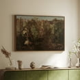 thumbnail image 6 of Vintage Landscape-CCCXIX By Wexford Home Framed in Walnut Wood Gallery Wrapped Canvas 25 in. x 37 in., 6 of 7