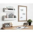 thumbnail image 4 of DesignOvation Beatrice Framed Magnetic Dry Erase Board, 18x27, Rustic Brown, 4 of 5