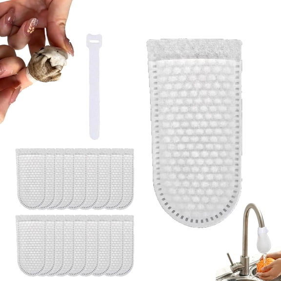 Faucet Filter Cotton Bag, Cotton Filter Bag Bathroom Replacement Sink for Faucet, Faucet Filter Bag Replacementfaucet Filter for Kitchen Sink and Bathroom (200pcs)