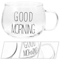 thumbnail image 2 of Vidrete Cereal Copa de vidrio Desayuno Cazón Vaso transparente Copa de vidrio Jugo de vidrio Taza de vidrio Galete de vidrio, 2 of 7