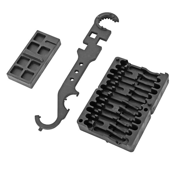 Llave de herramientas de caza Juego de llaves de acero portátil Mantenimiento de reparación de herramientas de caza para AR15 para M4 Noticed OD000426-00