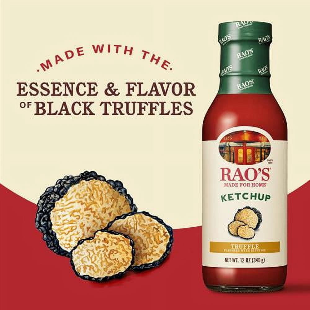 Rao’S Made For Home Truffle Flavored Tomato Ketchup, 12Oz Bottle - Pack of 2