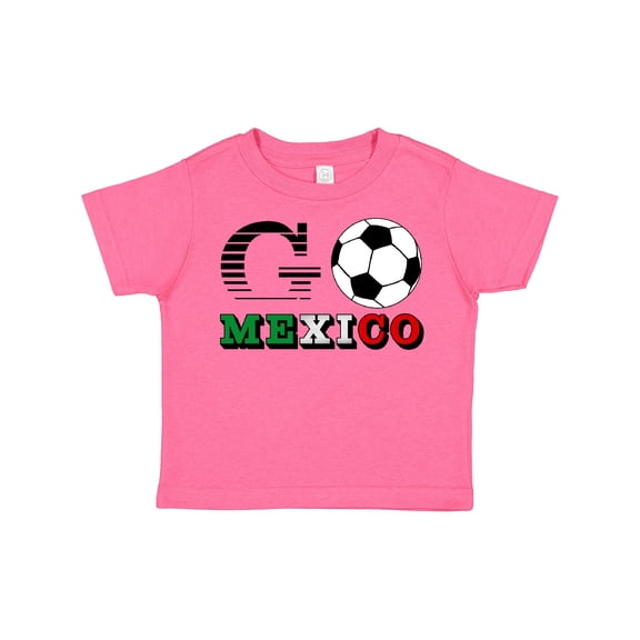 Inktastic Go, Mexico Soccer, Football Boys or Girls Toddler T-Shirt