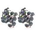 thumbnail image 3 of Artificial Reptile Plant, Non Fading Soft Texture Lifelike Plastic Plant Easy To Install Easy Care 2PCS With Suction Cup For Reptile Pet Nests For Fish, 3 of 8
