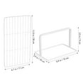 thumbnail image 2 of Minkissy 2pcs Vertical Storage Freezer Separator Iron White For Home Use, 2 of 7