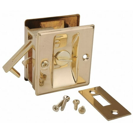 

John Sterling Pocket Door Privacy Lock-Bright Brass CD-1039-US3 CD-1039-US3 ZO-G2438161