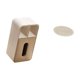 thumbnail image 5 of Dispensador de pañuelos rectangular multiusos con soporte para control remoto y base antideslizante para oficina y lavandería. Accesorio versátil., 5 of 8