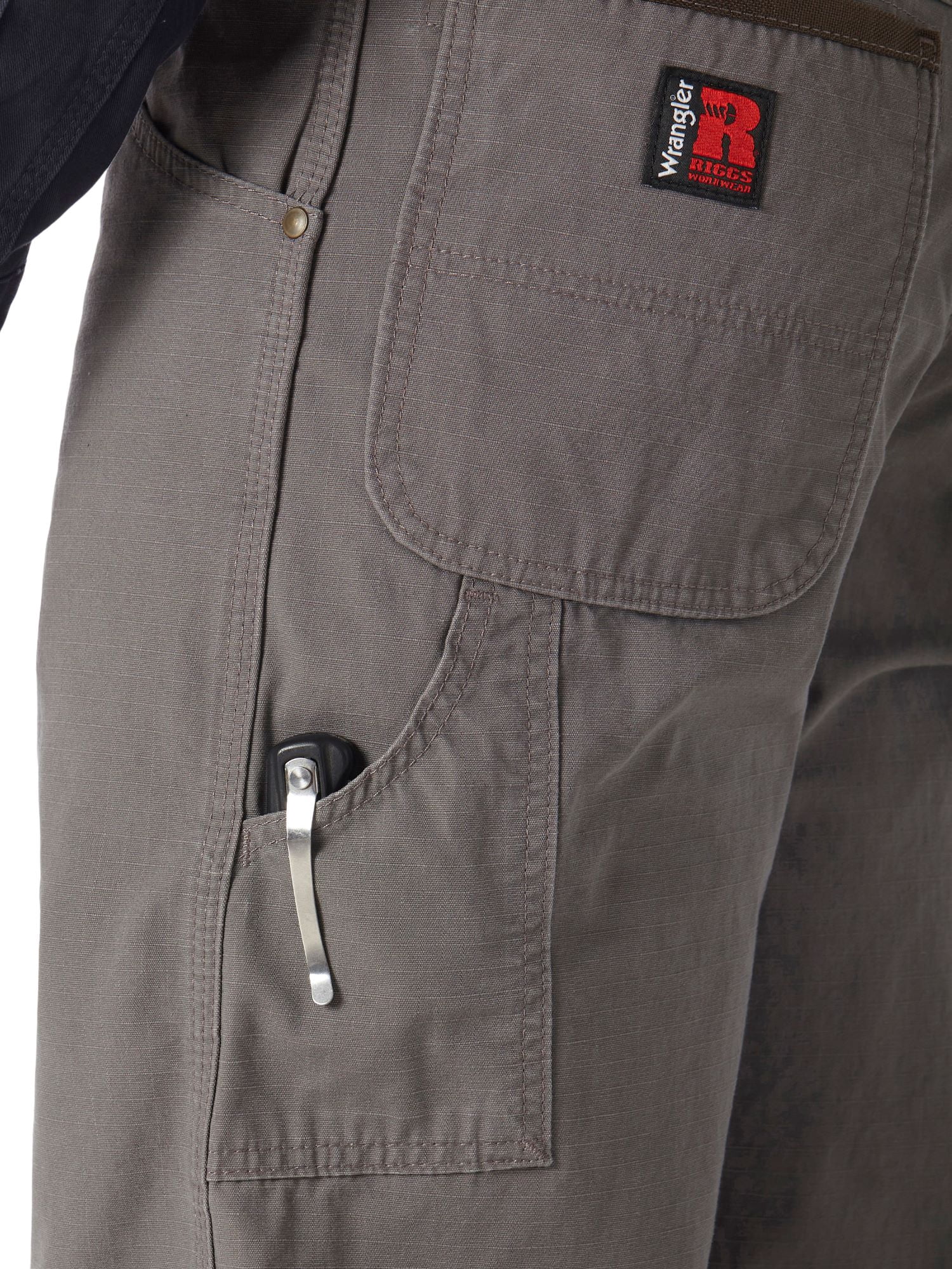 Wrangler® Men's and Big Men's Riggs Carpenter Pant with Tool Pocket (Sizes 30-60)