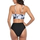 thumbnail image 4 of Bikini dividido, Bikini dividido Tie Dye Bikini Tie Dye Bikini Traje de baño Elegante y moderno, 4 of 6