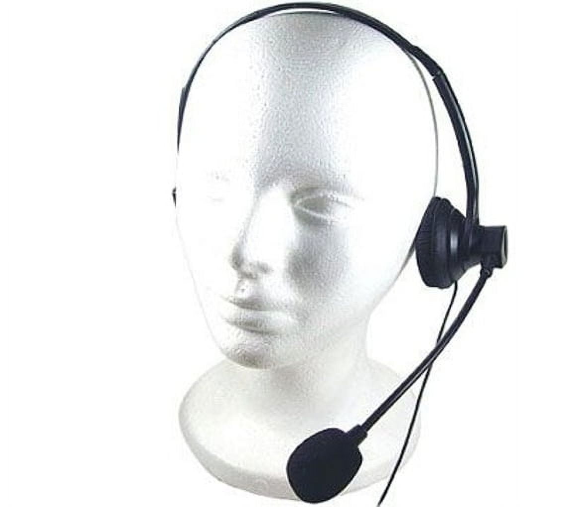 Earphone w Mic Wired Mono Headphone Headset 3.5mm Single Earbud Hands-free Microphone N5A for Samsung Galaxy A20 A10e - Sonim XP8 XP3 - Verizon Ellipsis 8 HD - Wiko Ride - Xiaomi Mi 9T
