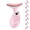 Light Pink, variant on Red Light Therapy for Face, 7 Color LED Facial Light Therapy Wand for Skin Care at Home Blue Light Therapy Face Massager Tool for Neck (White)