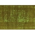 thumbnail image 1 of Ahgly Company Machine Washable Indoor Rectangle Oriental Green Industrial Area Rugs, 7' x 9', 1 of 4
