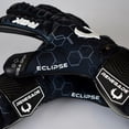 thumbnail image 2 of Renegade GK Eclipse Helix Professional Goalie Gloves | 4mm EXT Contact Grip & Breathaprene | Black & White Soccer Goalkeeper Gloves (Size 8, Youth-Adult, Negative Cut, Level 5), 2 of 5