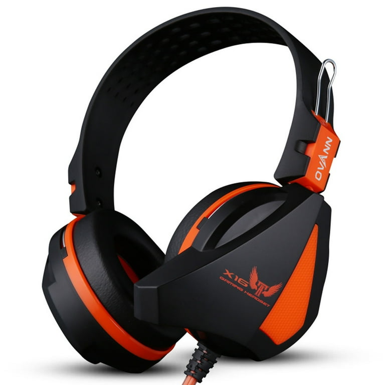 Ovann X16 Professional Esport Gaming Stereo Bass Headset Over Ear 3.5mm Wired with Microphone for PC Computer Laptop