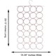 thumbnail image 5 of Plegable con 28 ranuras para orificios para anillos, colgador de armario para ahorrar espacio, bufanda, corbatas, cinturones, organizador de calcetines para el hogar, dormitorio, baño, sala, 5 of 5
