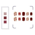 thumbnail image 5 of Teissuly 24 Of Fake Nails Nail Art Patches Wearable Nail Art Products Removable 1ML Glue, 5 of 9