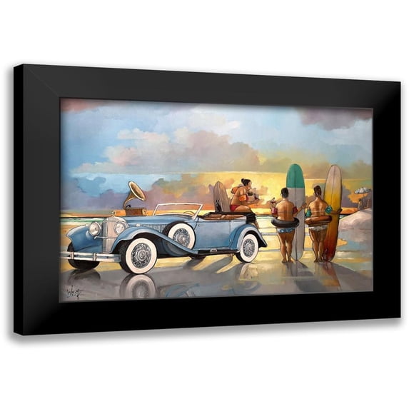 West, Ronald 18x13 Black Modern Framed Museum Art Print Titled - Shubies