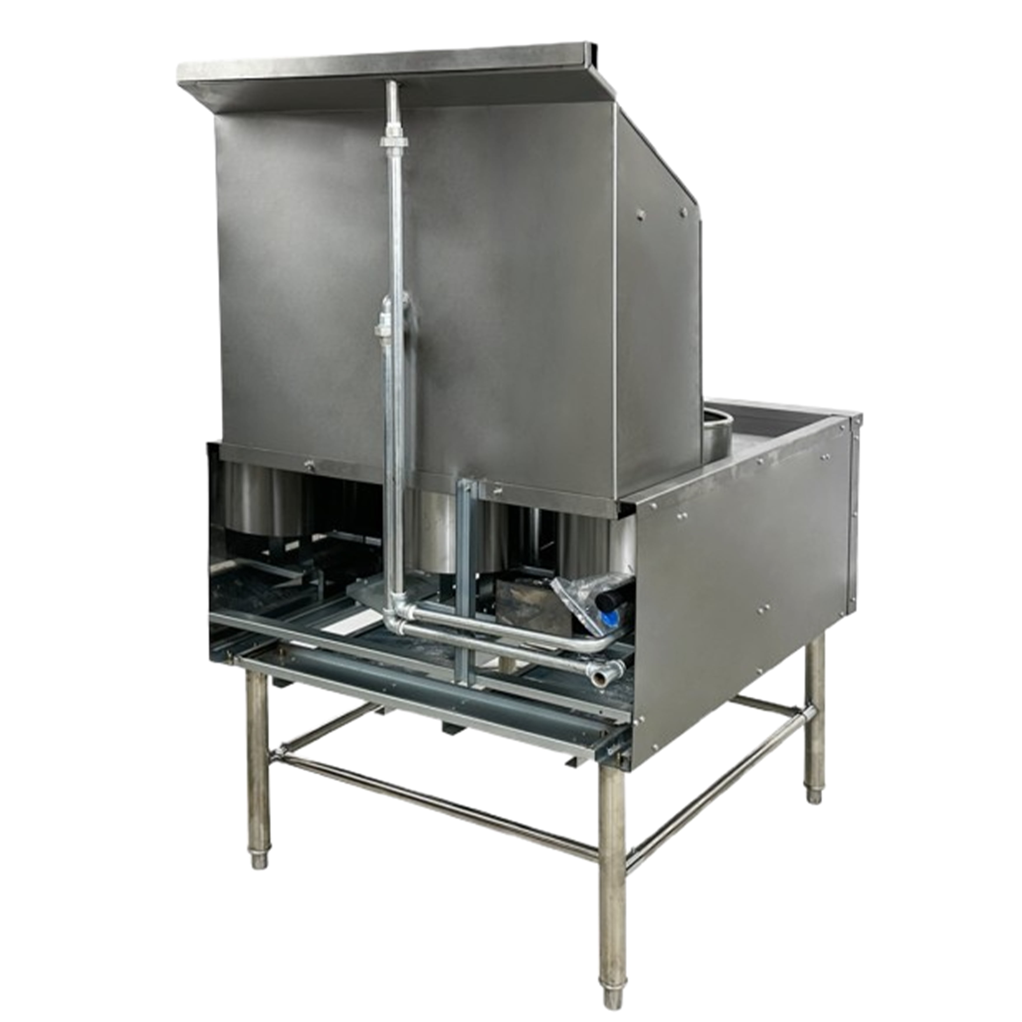 Elite Kitchen Supply 36 in. Two-Burner Chinese Wok Range, Natural Gas/LP, Stainless Steel, Commercial Restaurant