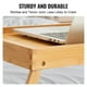 thumbnail image 3 of Bandejas de Cama VEVOR Paquete de 2 con Patas Plegables de Bambú, 3 of 8