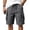 E7-Dark Gray, variant on Men's Cargo Shorts Elastic Waist Drawstring Short with Multi Pockets Stretch Bermuda Short Pants Athletic Work Hiking Relaxed Fit Travel Clothes,Dark Gray L