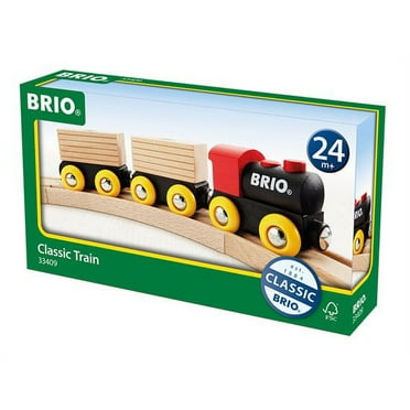 BRIO World Wooden Railway Train Set - Clever Crane Wagon - Ages 3 ...