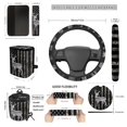 thumbnail image 7 of KUIFORTI American Flag Deer Car Seat Covers Set 15 Pcs Car Accessories Full Set for Women Men Easy Installation Wear-Resistant Fit Most Car, Truck, Suv, or Van, 7 of 7
