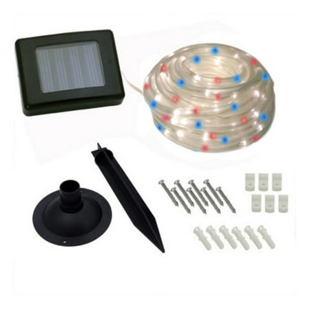 50 LED Solar Rope Decorative Lights - 16.5ft.