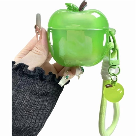 Electroplated Silicone Case For Apple AirPods 4th Gen And AirPods Pro 1 2 Wireless Bluetooth Earphone Protective Cover In Red Green
