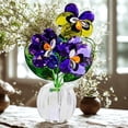 thumbnail image 2 of Ganz 4 Inches Pansy Posy Pot Acrylic Multicolored, 2 of 5