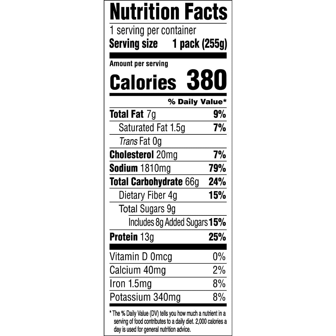 Tai Pei Shrimp Chow Mein, Frozen Asian Meals, 9 oz