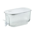 thumbnail image 2 of Cubo de bebidas Hervidor de agua fría capacidad con grifo con válvula de vacío Dispensador de bebidas para jardín Cocina al aire Blanco Macarena Dispensador de bebidas, 2 of 8