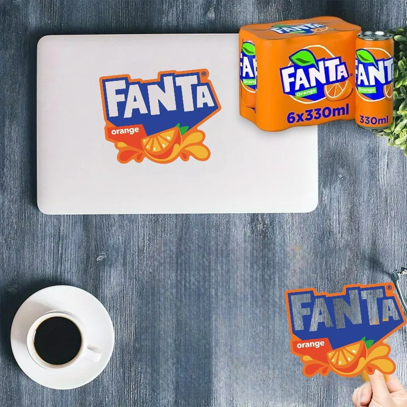 European Fanta Orange Soda 6-Pack, 330 ml