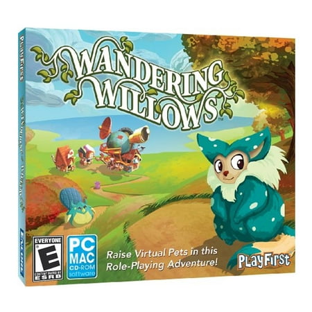 Wandering Willows Virtual Pets for Windows/Mac- XSDP -18141 - Wandering Willows is a whimsical world in which you will embark on a series of quests.  Befriend and train cute pets that will aid (Adventure Quest Best Pets)