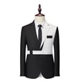 thumbnail image 3 of Chaqueta de traje de otoño para hombre, artículos casuales de negocios sencillos, estilo simple, 3 of 5