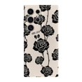 thumbnail image 1 of Black Rose Stain-resistant Plastic Case For Samsung, iPhone 12 Pro Max, 1 of 6