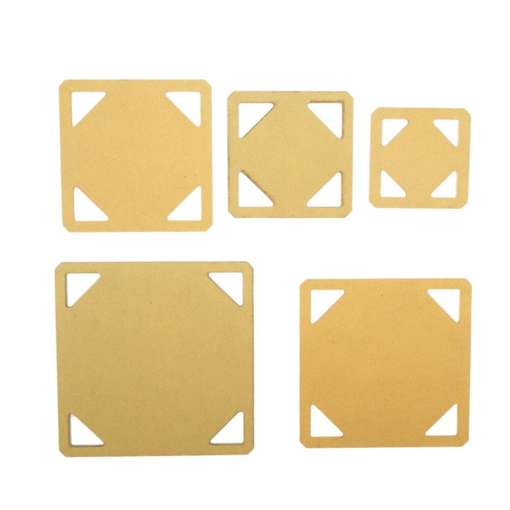 Square quilting tool 5pcs Square Templates Quilting Model Trim Sewing