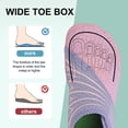 thumbnail image 2 of BERANMEY Barefoot Waters Shoes for Women Men Upgrade Wide Toe Box Voyabarefoot Hiking Shoes Non-Slip Adjustable Comfortable Slip-On for Outdoor Hiking & Beach Walking Travel, 2 of 5