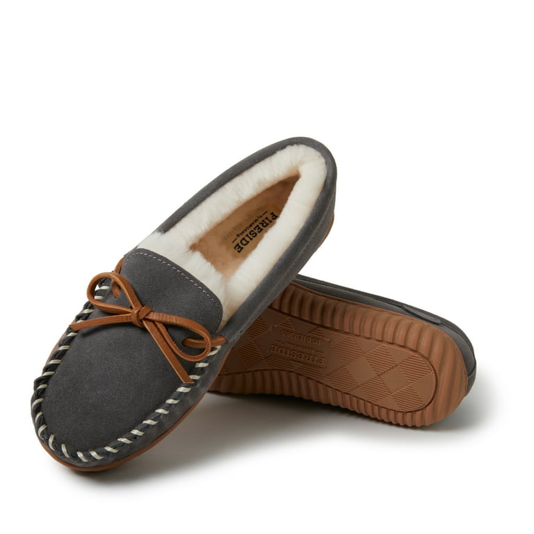 Fireside by discount dearfoams moccasin slippers